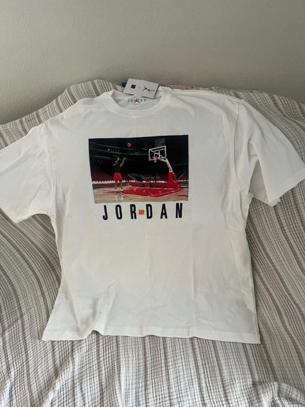 NWT Jordan x Undefeated Free Throw Shirt